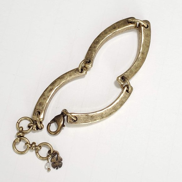 LUCKY BRAND Antiqued Gold Tone Bracelet - Picture 5 of 5